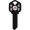 Hillman HILLMAN Wackey Black Dragon House/Office Universal Key Blank KW1 Single, PK6 89053 - alternate 2